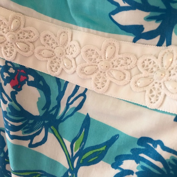 Lilly Pulitzer Serena Dress in Shorely Blue print - Picture 5 of 7